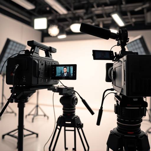 Corporate video with studio's audio